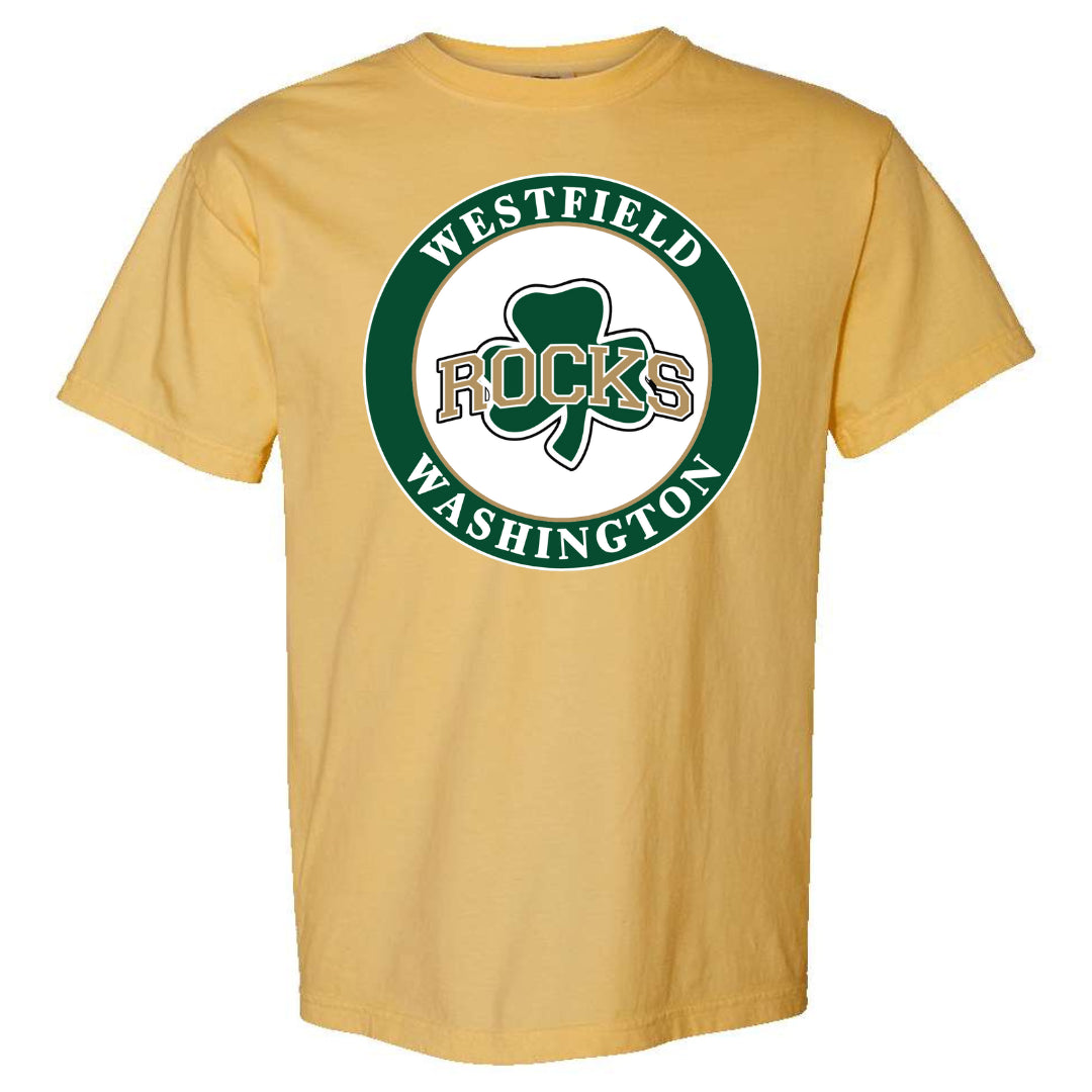 School Emblem - Green / White