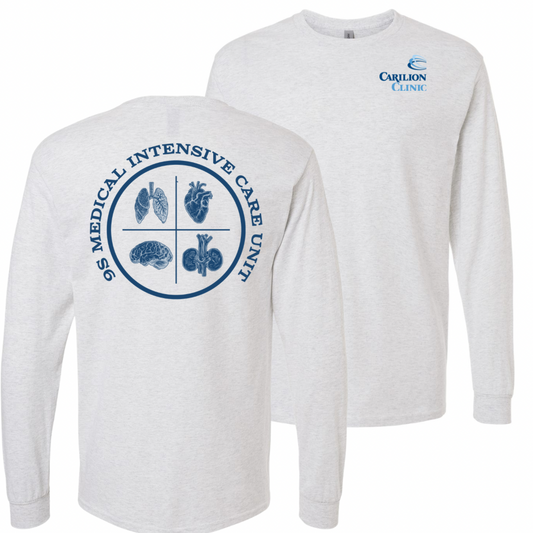 Carilion Clinic 9SICU Nurse - Gildan Long Sleeve T-Shirt