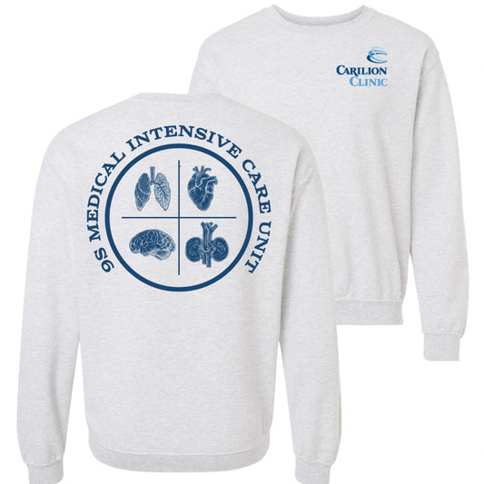 Carilion Clinic 9SICU Nurse - Gildan Sweatshirt