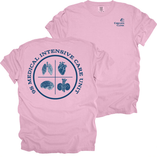 Carilion Clinic 9SICU Nurse - Comfort Colors Short Sleeve T-Shirt