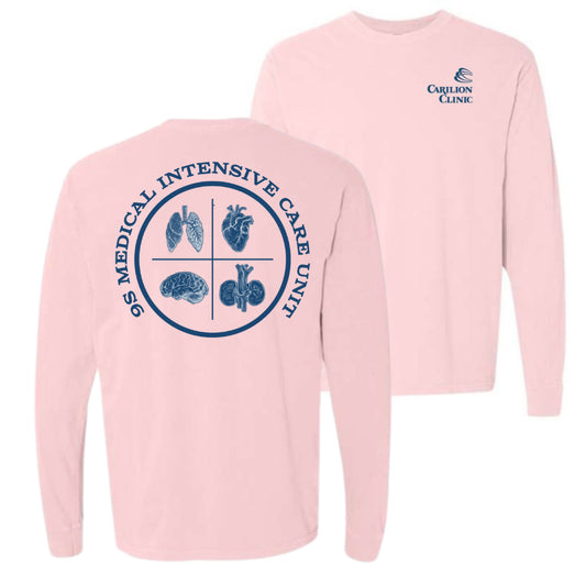 Carilion Clinic 9SICU Nurse - Comfort Colors Long Sleeve T-Shirt