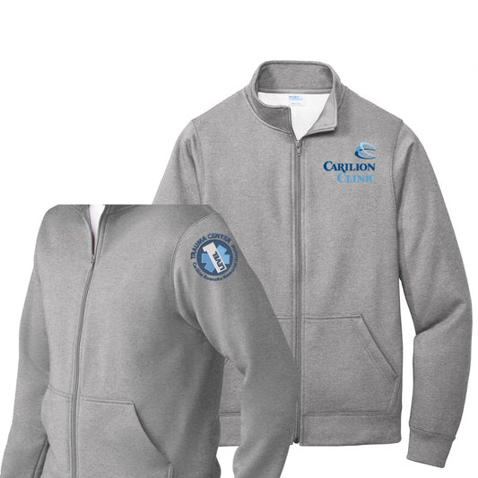 Carilion Clinic Trauma - Fleece Full Zip Jacket - Port & Company