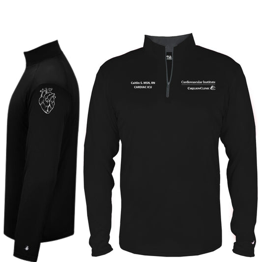 Carilion Clinic CVI Badger Sport Quarter Zip