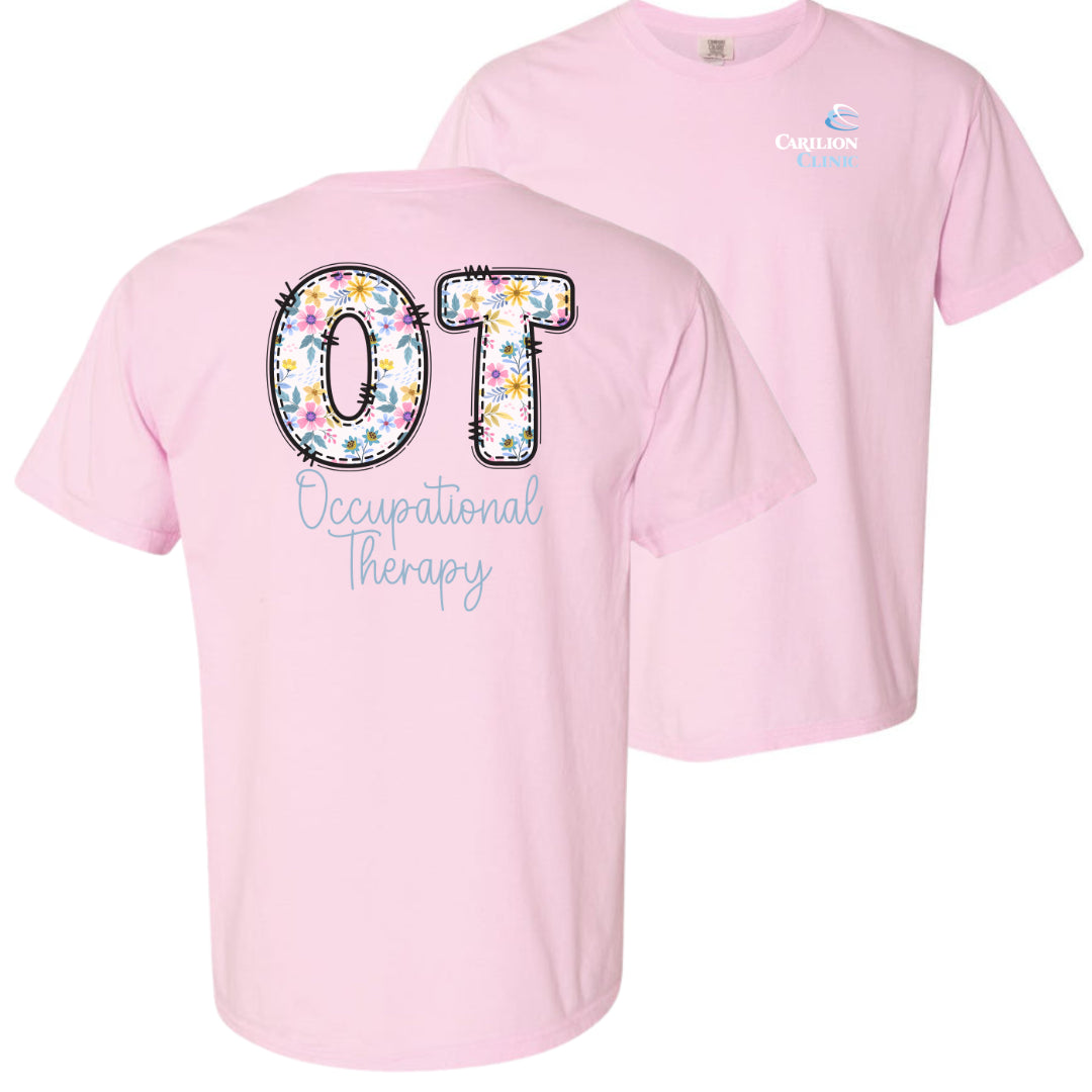 Carilion Clinic Occupational Therapy Spring Design - Comfort Colors T-Shirt