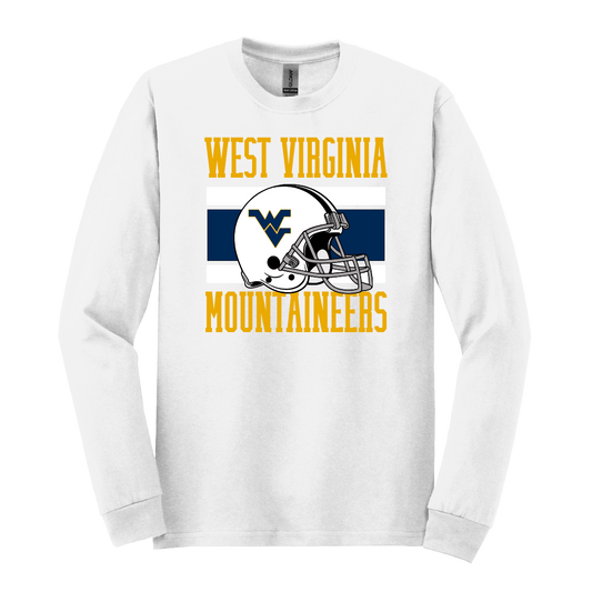 WVU Football Helmet - Gildan Series