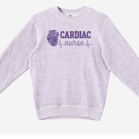 Embroidered Cardiac Nurse - Lane Seven Nantucket Sweatshirt