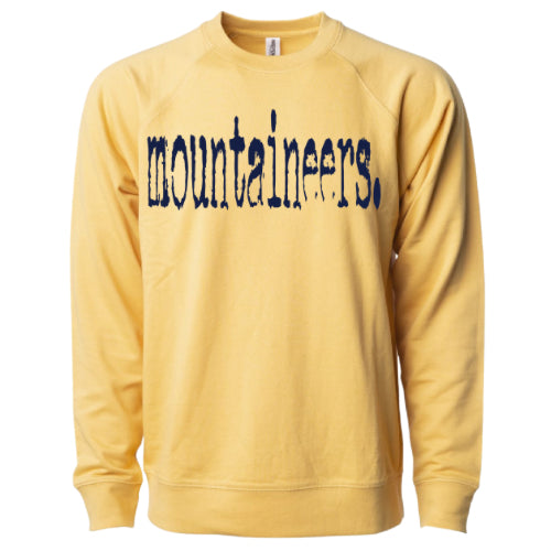 Typewriter Mountaineers - Comfort Colors and Gildan