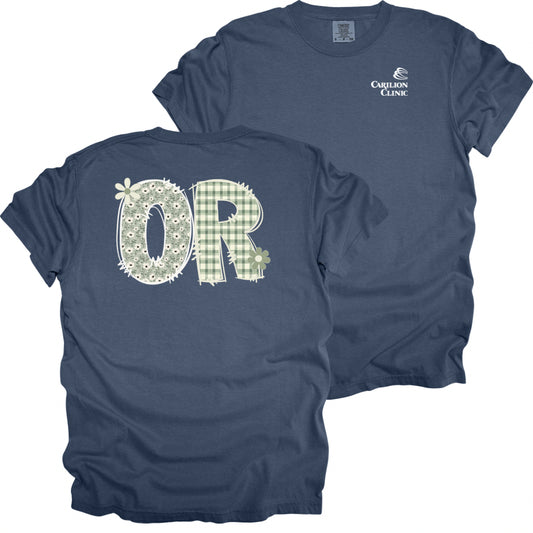 Carilion Clinic Surgical Services in Sage Design- Comfort Colors T-Shirt