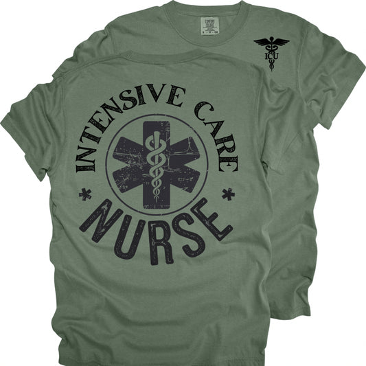 Intensive Care Nurse - Comfort Colors & Gildan T-Shirt