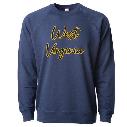 Saturdays are for West Virginia Football with Cursive WV - Gildan Series